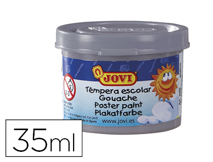 Bote 35 ml. témpera escolar Jovi plata